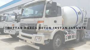 Agregat kasar, halus, semen, air serta admixture serta yang lainnya. Daftar Harga Beton Instan Jayamix Terbaru Harga Ready Mix 2021