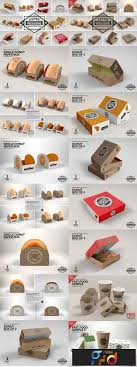 ✓ free for commercial use ✓ high quality images. Vol 11 Food Box Packaging Mockups 2918568 Freepsdvn