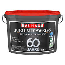 Swingcolor Wandfarbe Jubilaumsweiss 60 Jahre Bauhaus Weiss 10 L Matt Bauhaus