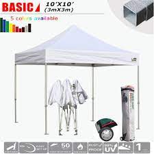 Ez Pop Up Canopy 10x10 Fair Folding Instant Gazebo Outdoor Party Tent Roller Bag Ebay Gazebo Party Tent Build Your Own Gazebo