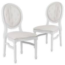 Flash Furniture Vinyl Upholstered Accent Chairs In White Set Of 2 Dining Chair Upholstery Dining Chairs Furniture Vinyl