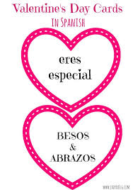 All About Hearts Valentine S Day Cards In Spanish Ladydeelg Valentine Day Cards Valentines School Valentine Activities