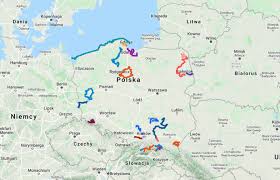 Szukacz mapowy, zdjęcia lotnicze, mapy street view. Mapa Szlakow I Tras Rowerowych W Polsce