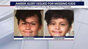 Cases resolved due to amber alert 72. Amber Alert Issued For 12 Year Old 7 Year Old In San Antonio