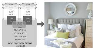 Ways To Arrange Bed Pillows Bed Pillow Arrangement Bed Pillows Pillow Arrangement