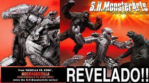 Monsterverse tm & © legendary. Revelado S H Monsterarts Mechagodzilla 2021 Youtube