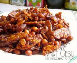 Mengolah kjing / mengaku backpacker: Dapur Tanpa Sempadan Sambal Kering Tempe Vegetable Recipes Sambal Malaysian Food