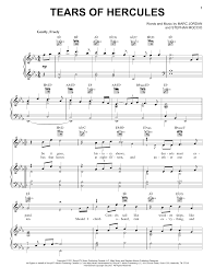 Celtic rock includes rock music that contains otherwise celtic themes or instruments. Celtic Thunder Tears Of Hercules Sheet Music Download Pdf Score 156776