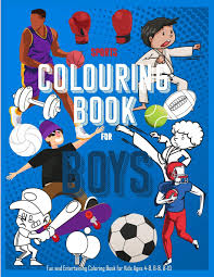Find out what sports are right for your kids, how much is too much, and ways to find balance during the bus. Sports Coloring Book For Boys Fun And Entertaining Coloring Book For Kids Ages 4 8 6 8 8 10 40 Unique Coloring Pages For Sports Filled Activity Sports Coloring Books For Boys Books Imagination 9781792620294 Amazon Com Books