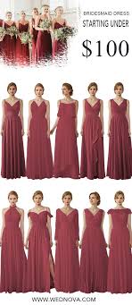 Cinnamon Rose Chiffon Bridesmaid Dress For All Sizes Under 100 Bridesmaiddress Bridesma Bridesmaid Dresses Popular Bridesmaid Dresses Rose Bridesmaid Dresses