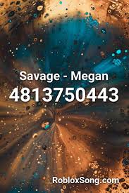 Savage Megan Roblox Id Roblox Music Codes Roblox Roblox Pictures Id Music