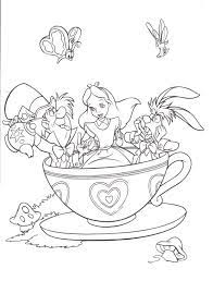 Escape to wonderland a colouring book adventure good wives and. Alice In Wonderland Color Page Disney Coloring Pages Disney Colors Alice In Wonderland Drawings