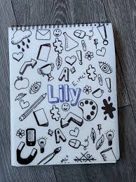 Personalised Sketch Pad Sketch Book Doodle Pad A4 Etsy Sketch Book Sketch Pad Doodle Art Name