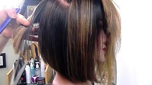 Be inspired and try out new things. Angled Bob Graduated And Texturized Youtube