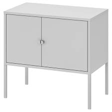 Lixhult Schrank Metall Grau Ikea Deutschland In 2020 Metal Cabinet Ikea Storage Cabinets Ikea