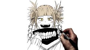Join our community and create your own anime drawing lessons. How To Draw Toga Step By Step My Hero Academia Youtube