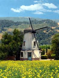 Windmill Photograph Windmill At Mission Meadows Solvang By Kurt Van Wagner Windmill Solvang California Solvang
