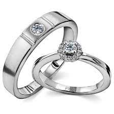 Platinum Rings For Couple With Single Diamonds Jl Pt 593 In 2021 Couple Ring Design Engagement Rings Couple Couple Wedding Rings