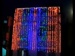 Deepavali light and fire festival. Diwali Decoration Lighting Youtube