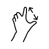 The ideal implementation is to detect pinch and zoom in/out all text area. 1