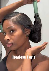 Heatless Curls with Flexy Rods Twist