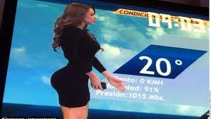 El tiempo en monterrey, estado de nuevo león por horas. Dudan De Naturalidad De La Chica Del Clima Yanet Garcia