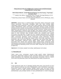 Pemberitahuan atau informasi yang disamapaikan biasanya berisi tentang suatu kegiatan yang akan datang. Pdf Pengurusan Projek Pembinaan Kaedah Dan Keberkesanan Komunikasi Di Tapak Bina