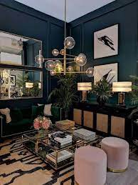 35 Beautiful Green Modern Style Living Room Decor With Green Velvet Tufted Sofa Luxury L Contemporary Living Room Design Living Room Green Living Room Designs