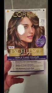 Transformation from Orange Blond to Dark Blonde