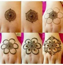 New mehndi design 2020 : 30 Easy Henna Designs Drawings Step By Step For Beginner