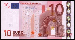 Currency Of The Eurozone 10 Euro Banknote 2002 European Central Bank Bank Notes Euro World Coins