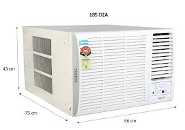 This air conditioner room size calculator will gives you recommended tons and by choose right size tons air conditioning needs to perfectly cool(or heat ) the room. Voltas 1 5 Ton 5 Star Window Ac Copper185 Dza 185 Dza R32 White Amazon In Home Kitchen