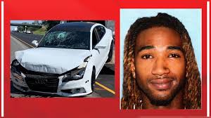 Deputy jumps into Audi with fleeing suspect, both injured in crash