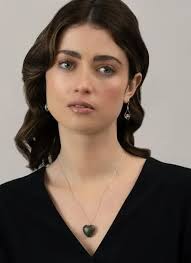 Connemara Marble Claddagh Pendant