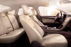 2018 Fusion Titanium White Interior Ford Fusion Sedan Ford
