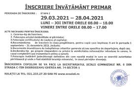 Maybe you would like to learn more about one of these? Clasa Pregatitoare 2021 2022 Scoala GimnazialÄƒ