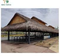 Cheap UV-protected Weather Resistant Synthetic Artificial Straw Roof Tile  Artificial Cogon Thatch Roofing