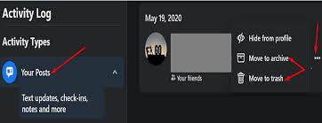 In a desktop or laptop browser, you'll find this option near the end of the menu. Facebook How To Hide All Posts From Public Or Friends Technipages