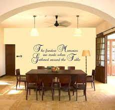 25 Best Dining Room Design With Inspiring Wall Quotes Ideas Decor Gardening Ideas Dining Room Walls Dining Room Small Vinyl Wall Quotes