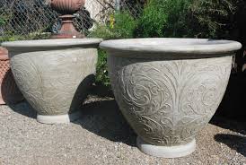 Concrete planters are a great addition to any home. Concrete Pots Plans Simple Home Decoration