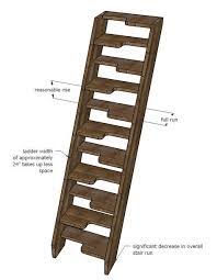 Stair Err Ladder Plans Alternating Treads Tiny House Stairs Loft Stairs Stair Plan
