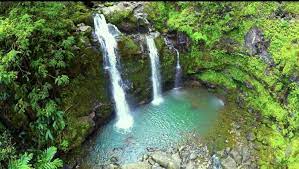 The waterfalls are mainly found on the north and northeast slopes of the mountains that make up maui. Road To Hana Waterfalls Maui Hana Maui Waterfall Road To Hana