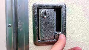 Feel out the lock with your tension wrench and pick. This Old Trailer Rv Door Handle Locksets 1 Major Security Flaw On Your Rig Watch Now Youtube