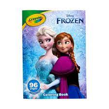 Coloring pages for frozen are available below. Crayola 96pg Disney Frozen Coloring Book With Sticker Sheet Target