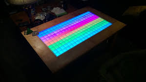 Led Coffee Table Rgb Led Led Coffee Table Album
