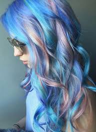 Mermaid hair rainbow hair cool hairstyles bob hairstyle. 40 Blue Ombre Hair Ideas Hairstyles Update