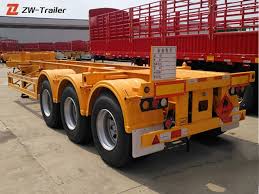 Gooseneck 32' trailer 6'8 inside width. Supply Tri Axle Gooseneck Skeletal Container Delivery Trailer Factory Quotes Oem