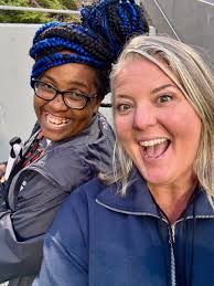 Made some new friends at the game tonight! Thank you for working together  to deliver an excellent game day experience under the lights!  #akronathletics #akronbands #zips