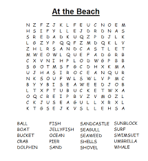 A family could certainly spend a whole. Summer Word Search Pages