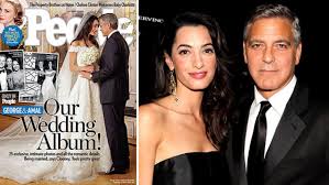 This was the time when amal attended a friend's wedding. George Clooney And Amal Alamuddin S First Wedding Photo Is Here Entertainment Tonight